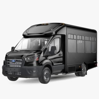 3D Ford Starcraft Executive Shuttle Bus 2020