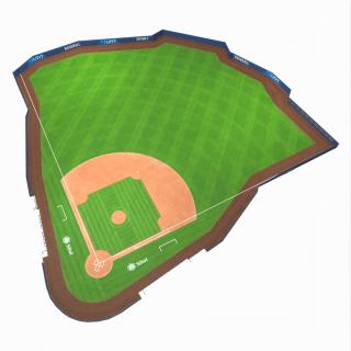 3D Baseball Field 2