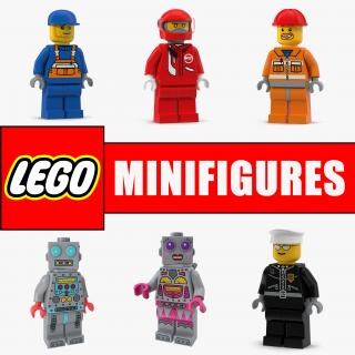 Lego Minifigures Collection 2 3D model