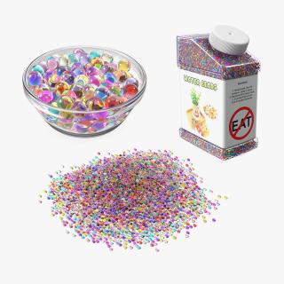 3D Water Gel Beads Collection 2 model