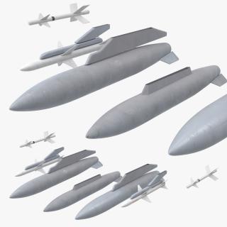 3D model Fighter Jet Armament