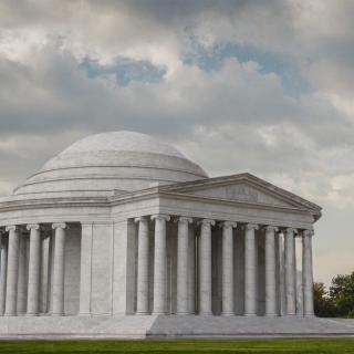 3D model Thomas Jefferson Memorial