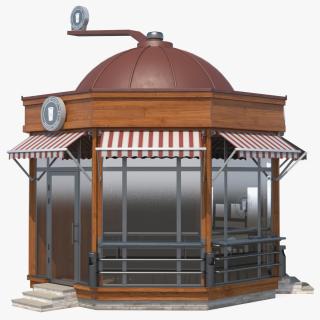 3D model Coffee Shop Building