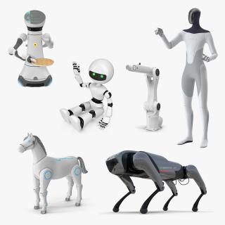 Robots Collection 6 3D model