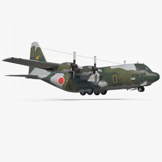 3D Lockheed C 130H Hercules L-382 Japan Air Force