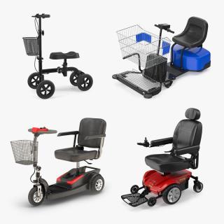 Mobility Aids for Disabled Persons Collection 2 3D