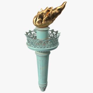 3D Statue of Liberty Torch model