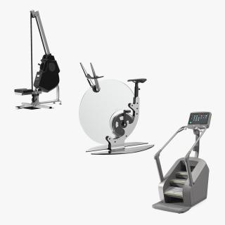 Workout Machines Collection 3D