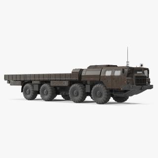 3D MAZ 7310 Offroad 8x8 Transport Vehicle model