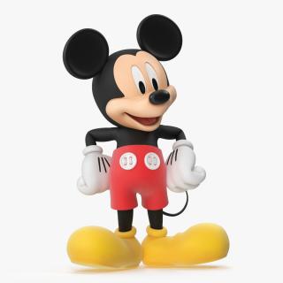 3D Character Mickey Mouse Standing