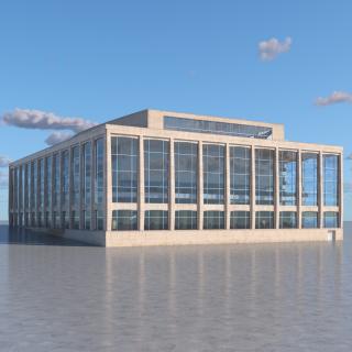 David Geffen Hall 2 3D model