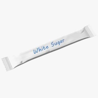 Sugar Stick White 3D