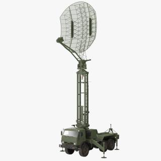 3D Kasta 2E2 Radar Truck