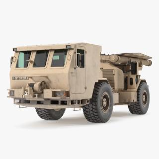 3D Mine Clearing Vehicle Hydrema 910 Sand Used model