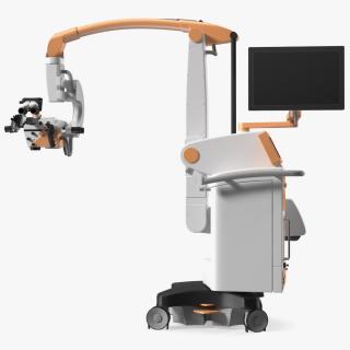 3D Surgical Microscope Rigged