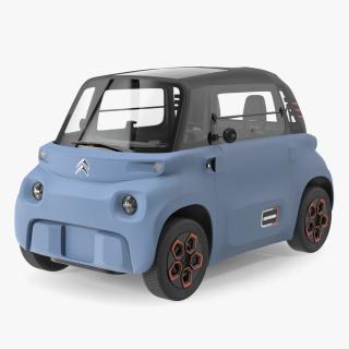 3D Electric Scooter Citroen Ami model