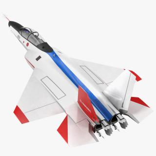 Mitsubishi X2 Shinshin Stealth Fighter Aircraft Flight 3D model