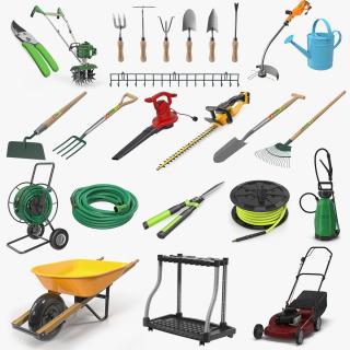 3D model Garden Tools Collection 9