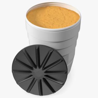 Opened White Sand Barrel 3D model