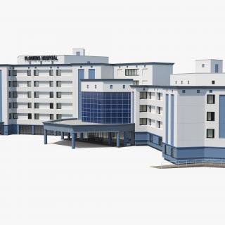 Hospital Building 3D