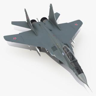 3D MiG 29 KUBR Russian Tandem Fighter Aircraft model