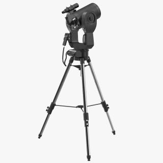 3D Telescope 8 Inch with Tripod model