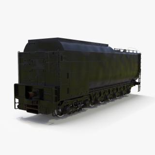 3D Old Trailed Tender model