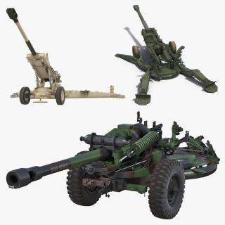 3D model Howitzers 3D Models Collection