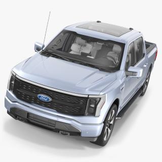 3D Ford F-150 Lightning Simple Interior