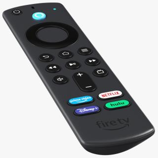 Amazon Fire TV Remote 3rd Gen 3D model