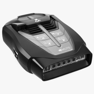 3D model Cobra RAD 480i Laser Radar Detector