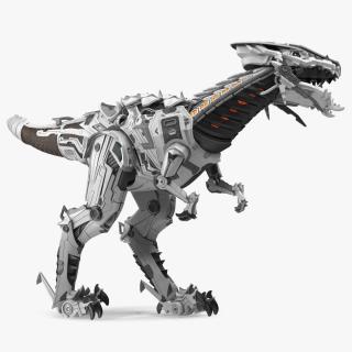 3D Robotic T-Rex Walking Pose 2 model