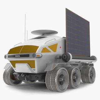 3D model Luna Cruiser Toyota Rigged for Maya