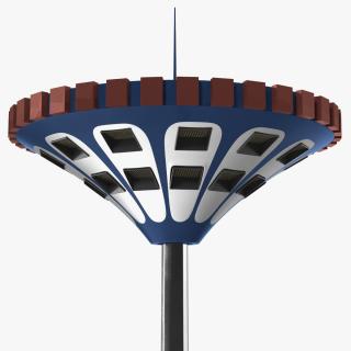 3D model Road light