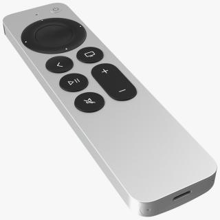 3D model Siri Remote Apple TV