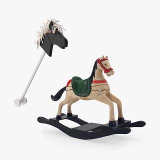 3D Toy Horses Collection