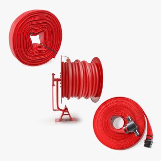 3D Fire Hoses Collection