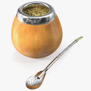 Yerba Mate Orange 3D