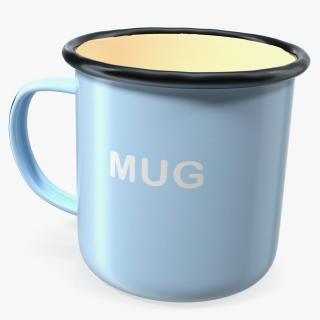 3D model Enamel Mug