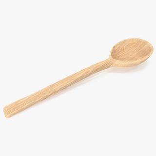 3D model Wooden Carved Spoon Light