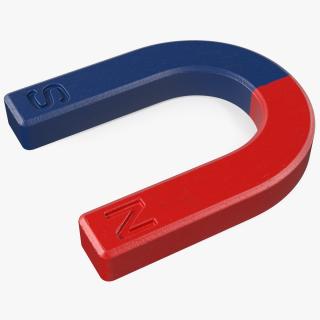 U Shape Magnet 3D model