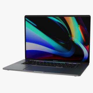 3D model Macbook Pro 16 inch Space Grey