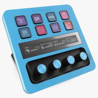 3D Elgato Stream Deck Blue model