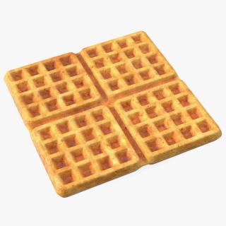 3D Square Waffle model