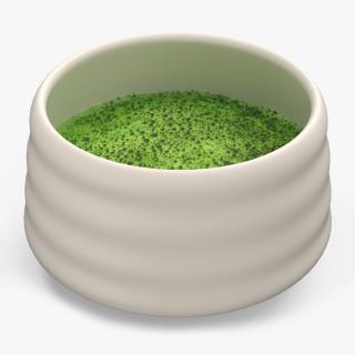 3D model Bowl With Matcha Tea