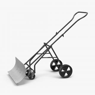 Rolling Snow Shovel 3D model