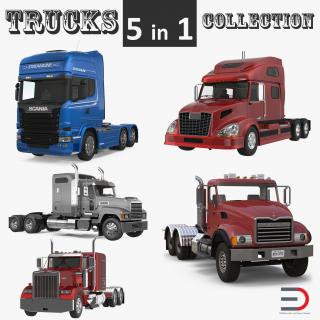 Trucks Collection 3D