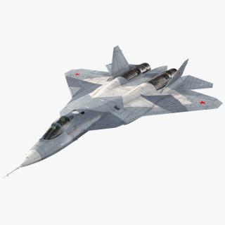 Sukhoi SU 57 Flight 3D model