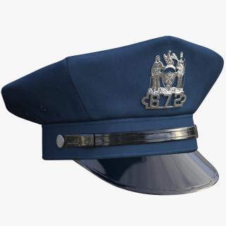 3D model NYPD Police Cap