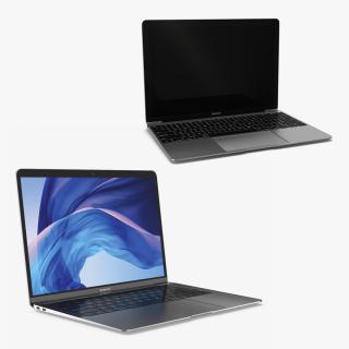 3D model Apple MacBooks 2018 Collection